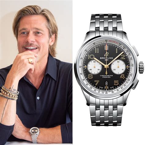 brad pitt breitling ad|brad pitt rolex.